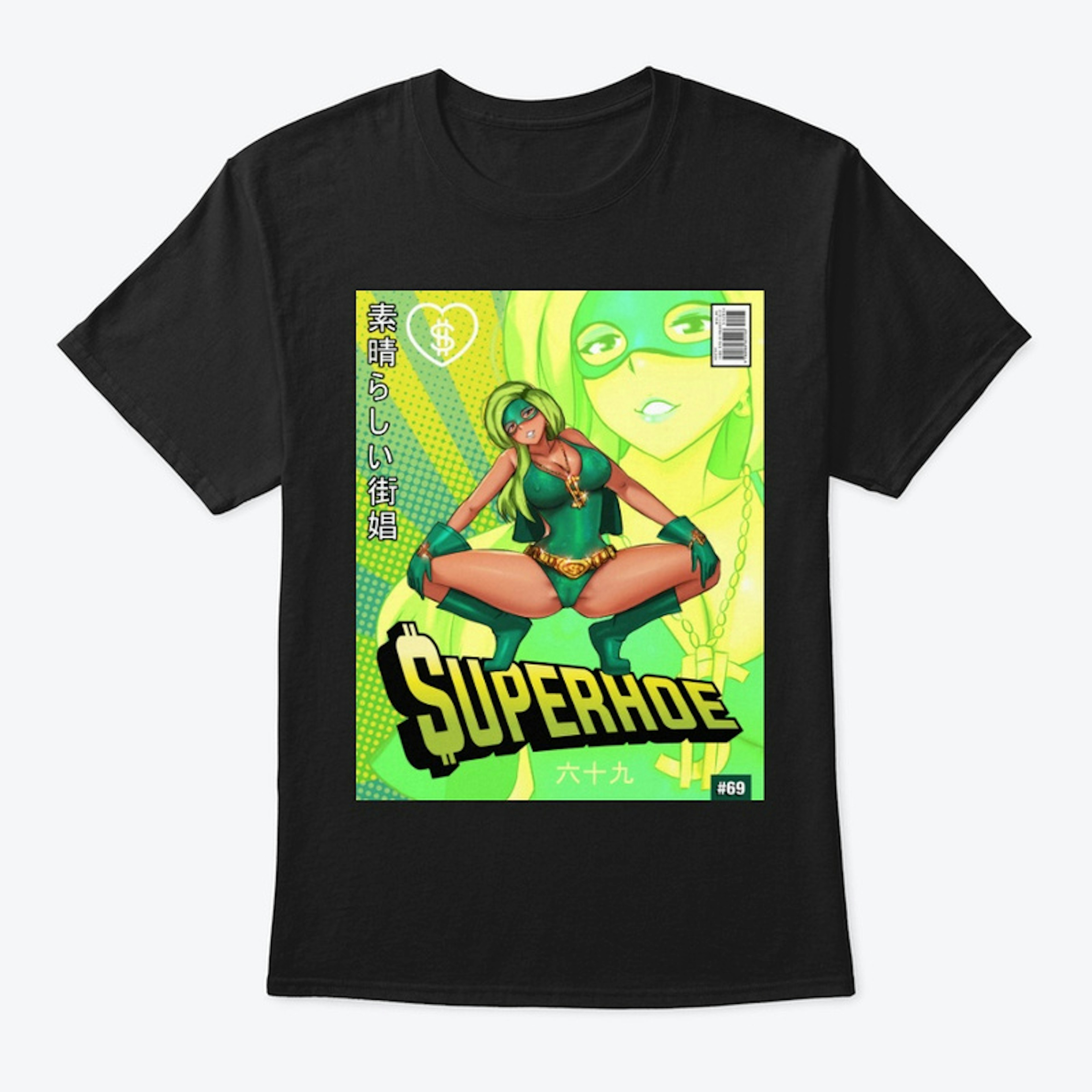 Superhoe Manga Short Sleeve T-Shirt