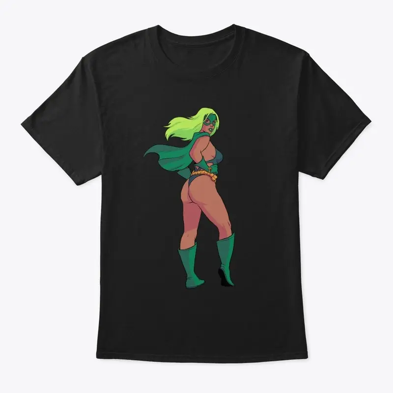 Superhoe Comic Short Sleeve T-Shirt