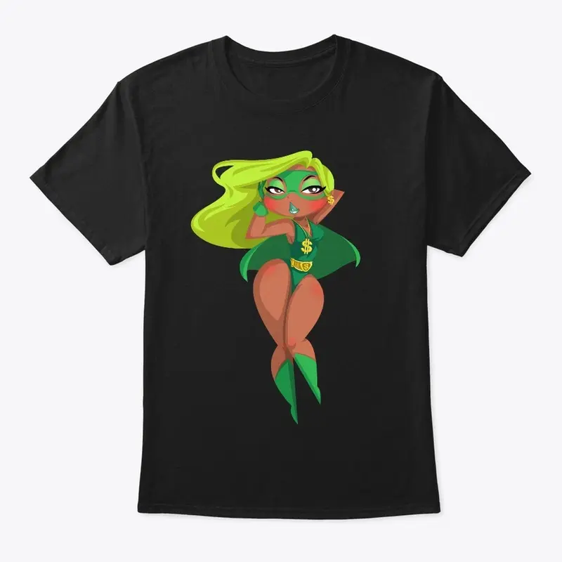 Superhoe Cartoon Short Sleeve T-Shirt